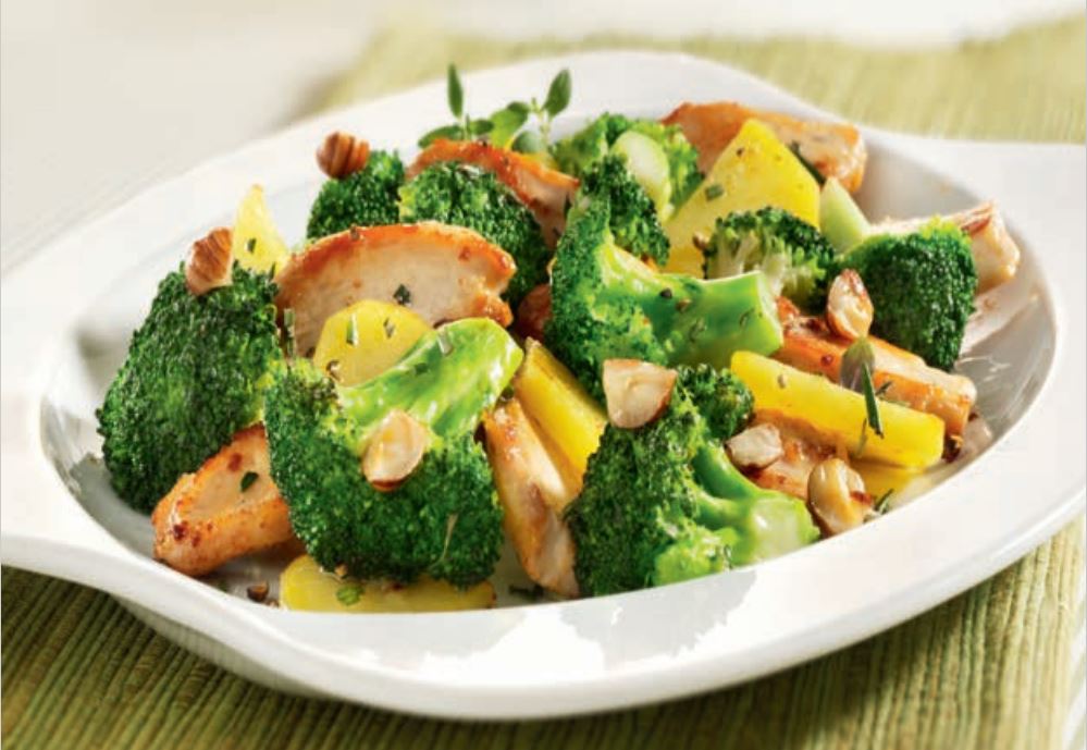 Poulet Broccoli Pfanne - Abnehmen mit Ernährungsberatung